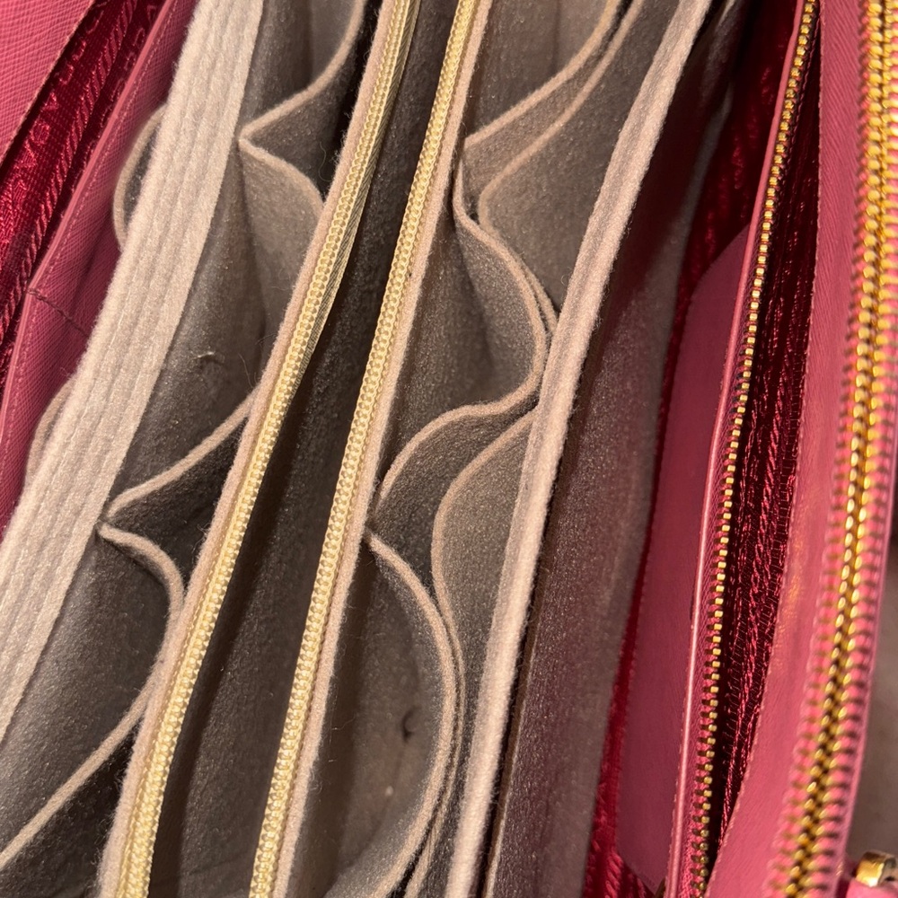 Prada Saffiano Galleria Double Zip Tote - Picture 3 of 4